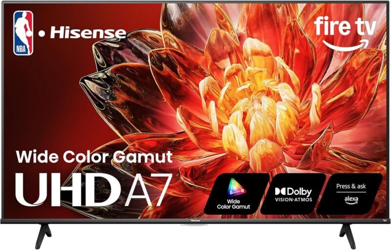 Elevate Your Entertainment: Review of the Hisense 43" Class A7 Series 4K Smart Fire TV