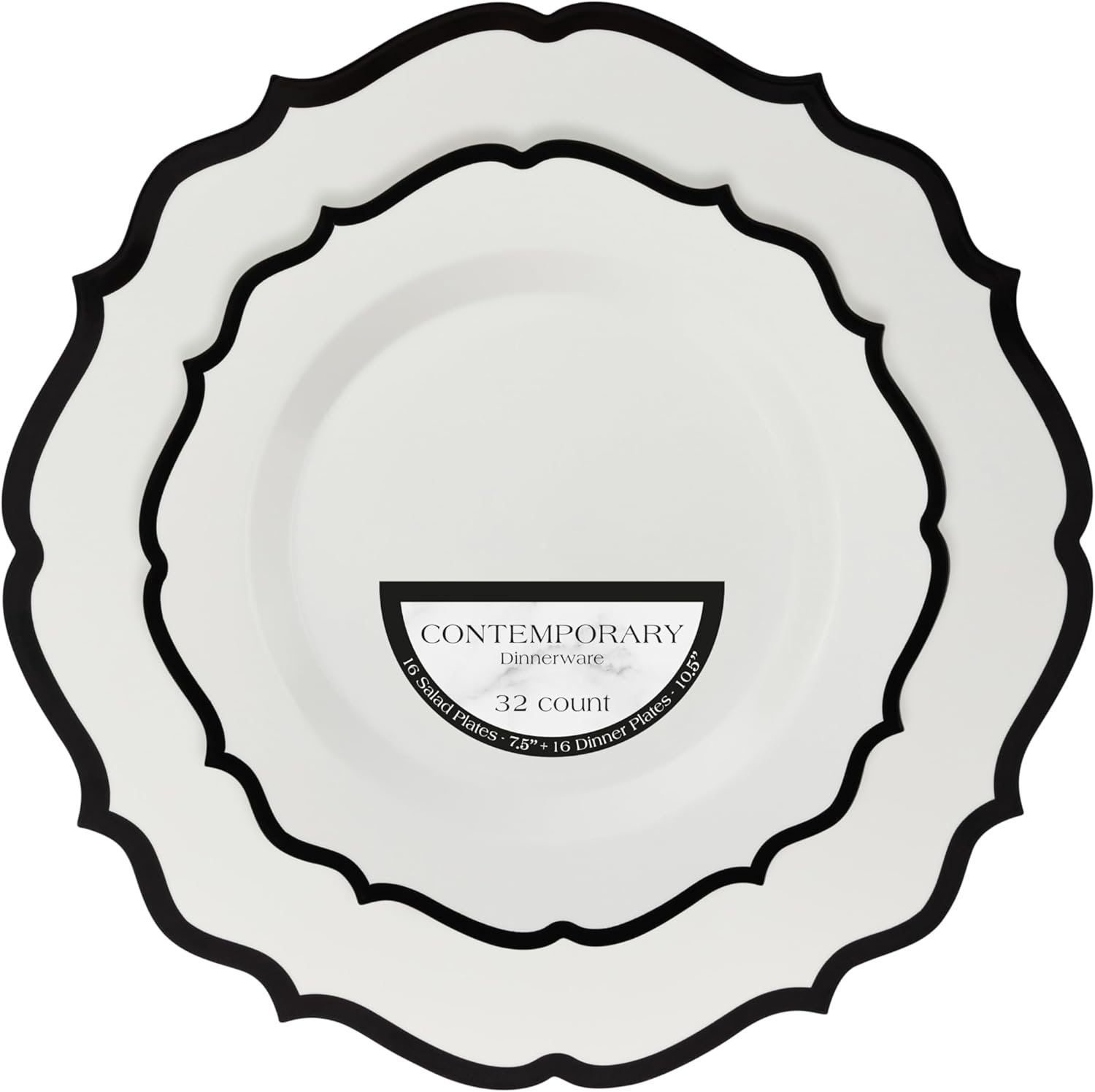 Elevate Your Events with PLASTICPRO: Discover the Elegance of 32 Heavy-Duty Disposable Plates!