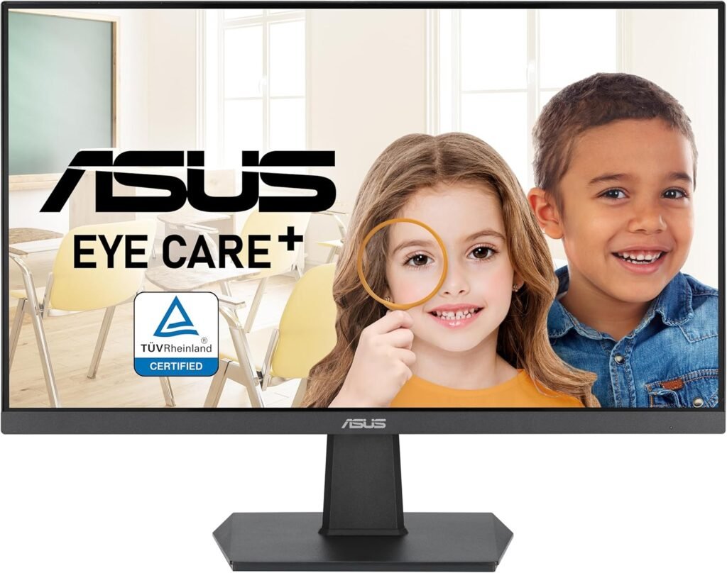 Elevate Your Experience: ASUS 24" Eye Care Monitor Review for Work and Play!
