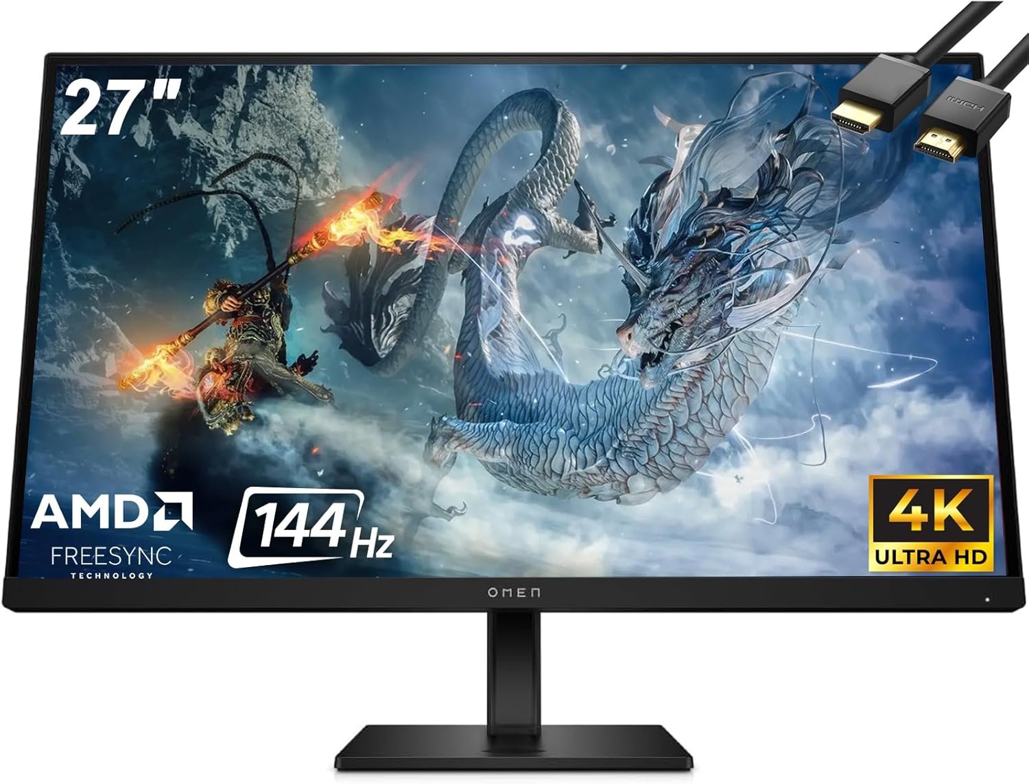 Elevate Your Game: HP OMEN 27k 4K Gaming Monitor Review