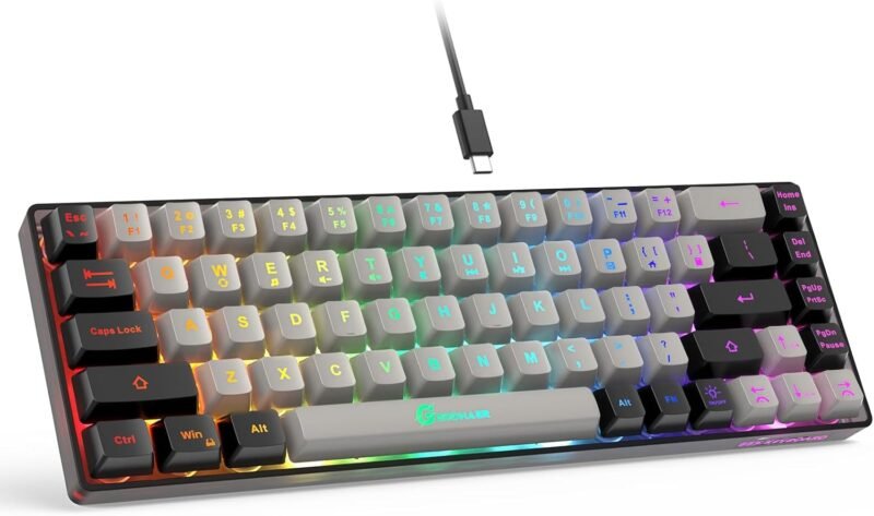 Elevate Your Game: The Ultimate 65% Wired Backlit Gaming Keyboard Review