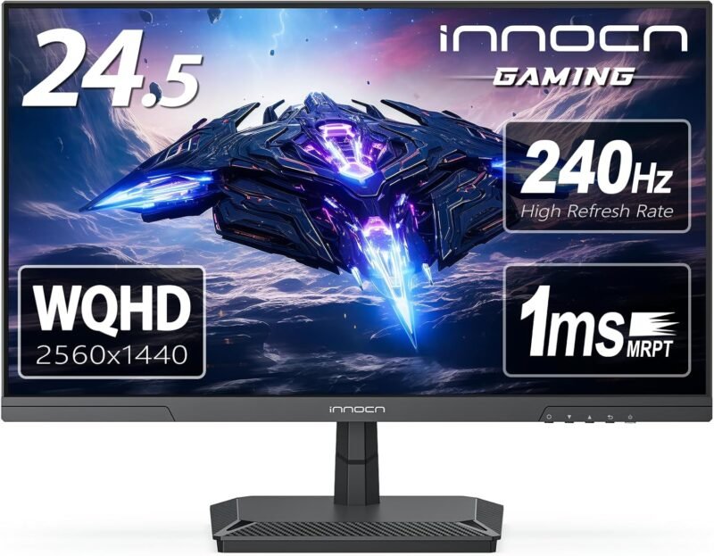 Elevate Your Gaming: INNOCN 24.5" 1440P 240Hz Monitor Review