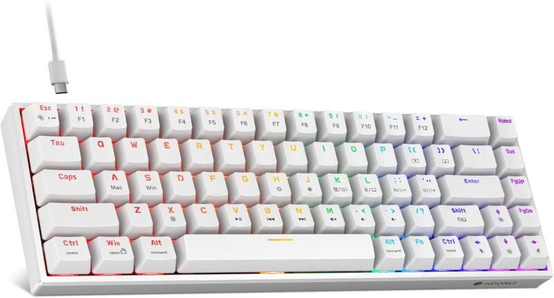 Elevate Your Gaming: KOORUI 60% Mechanical Keyboard Review