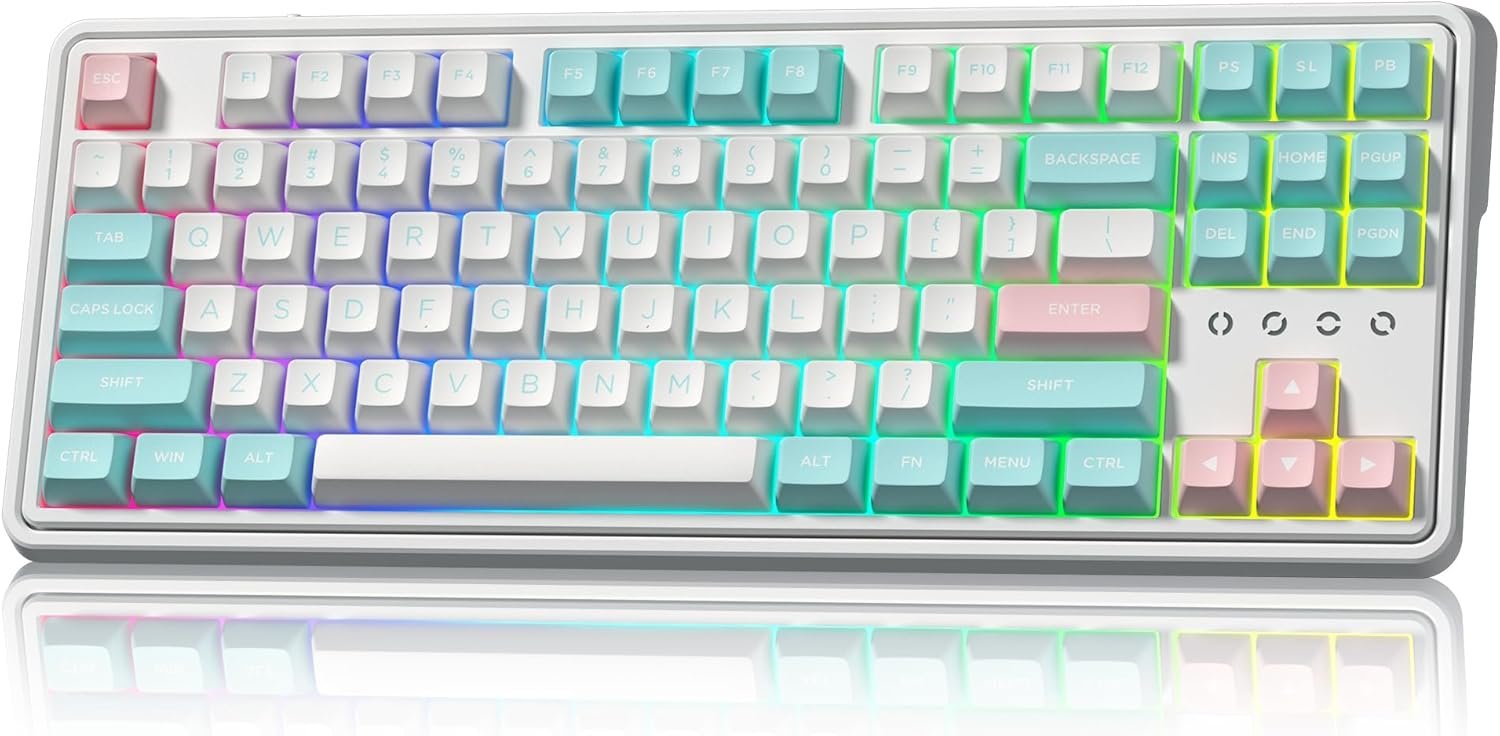 Elevate Your Gaming: Review of the 75% Wireless RGB Mechanical Keyboard
