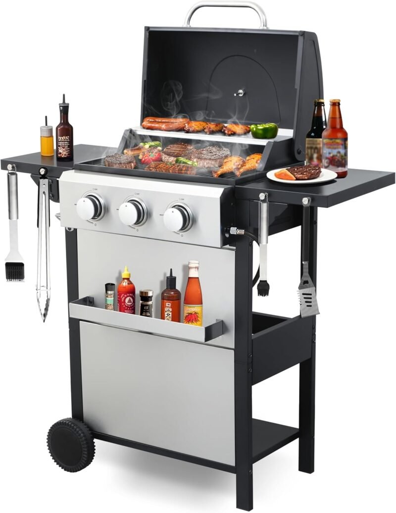 Elevate Your Outdoor Cooking: The Ultimate 3-Burner Propane Gas Grill Review