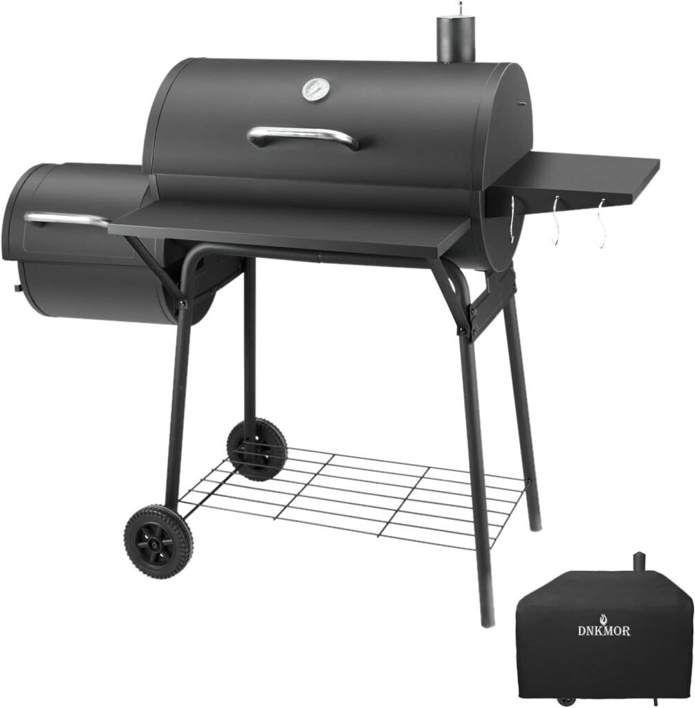 Elevate Your Outdoor Cooking: Unveiling the DNKMOR Charcoal Grill with Offset Smoker