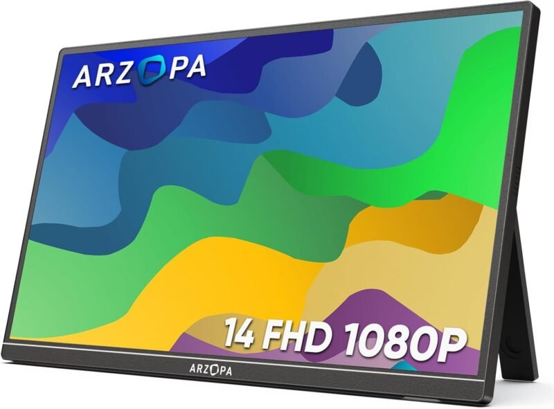 Elevate Your Setup: ARZOPA 14" Ultra Slim Portable Monitor Review
