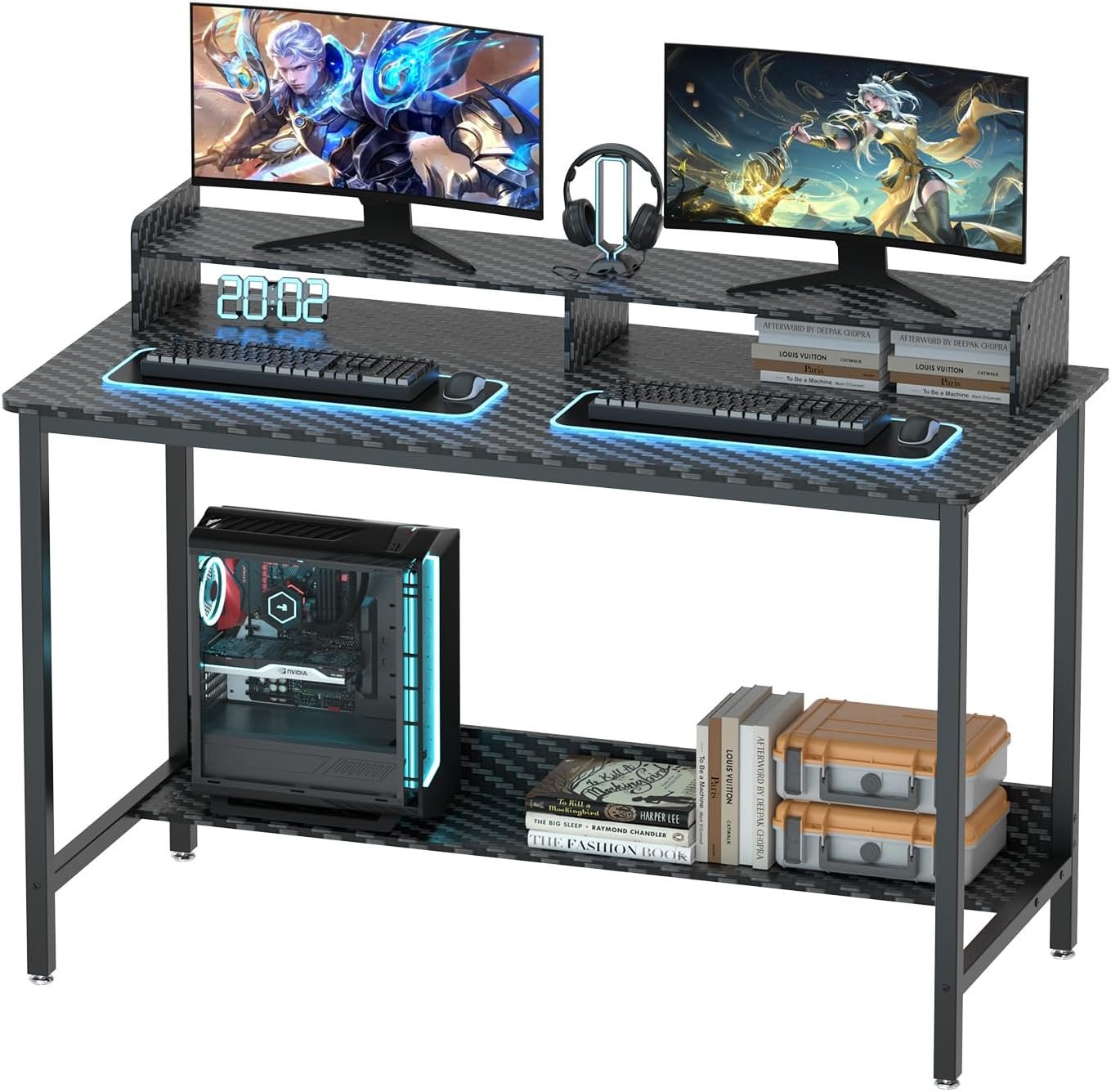 Elevate Your Space: The WOODYNLUX 43 Inch Gaming Writing Desk Review