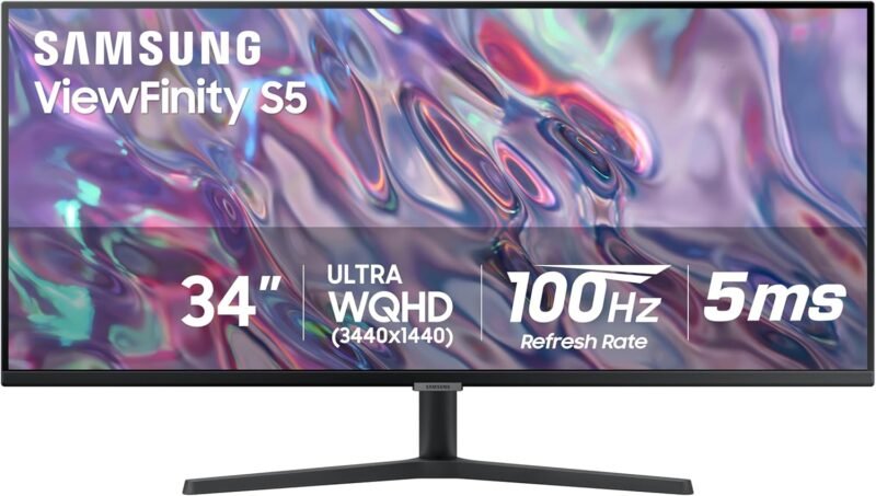 Elevate Your Viewing Experience: SAMSUNG 34" ViewFinity Ultra-WQHD Monitor Review