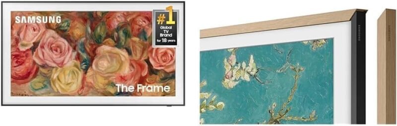 Elevate Your Viewing Experience: Samsung 65-Inch QLED The Frame TV with Free Bezel!