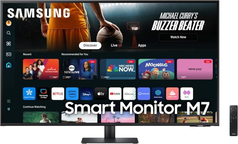 Elevate Your Viewing: SAMSUNG 43-Inch M7 4K Smart Monitor Review