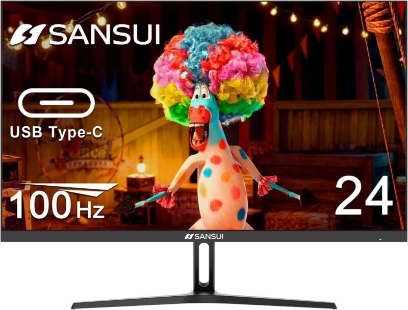 Elevate Your Workspace: SANSUI 24" FHD Monitor Review