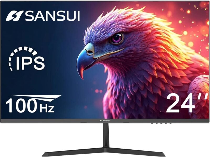 Elevate Your Workspace: SANSUI 24-Inch IPS Monitor Review
