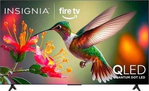 Experience Stunning 4K with the INSIGNIA 65-inch QLED Smart Fire TV!