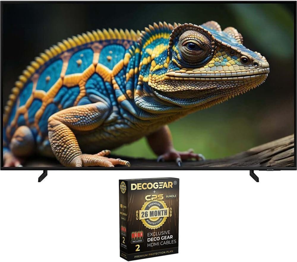 Experience Stunning Clarity: SAMSUNG QN43Q60D 4K Smart TV Review & Bundle Insights