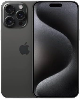 Experience the Power: Apple iPhone 15 Pro Max Review - Renewed Excellence in Black Titanium