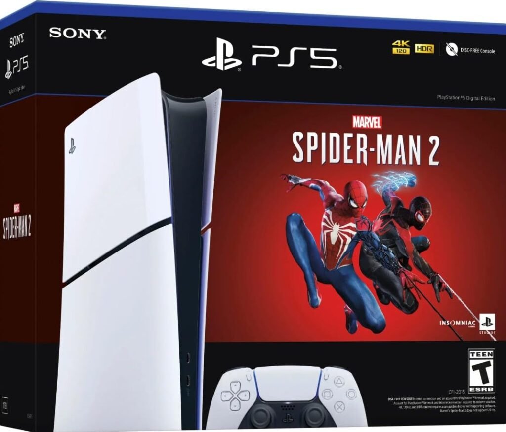 Experience the Ultimate Gaming Adventure: PlayStation 5 Digital Edition - Spider-Man 2 Bundle Review!