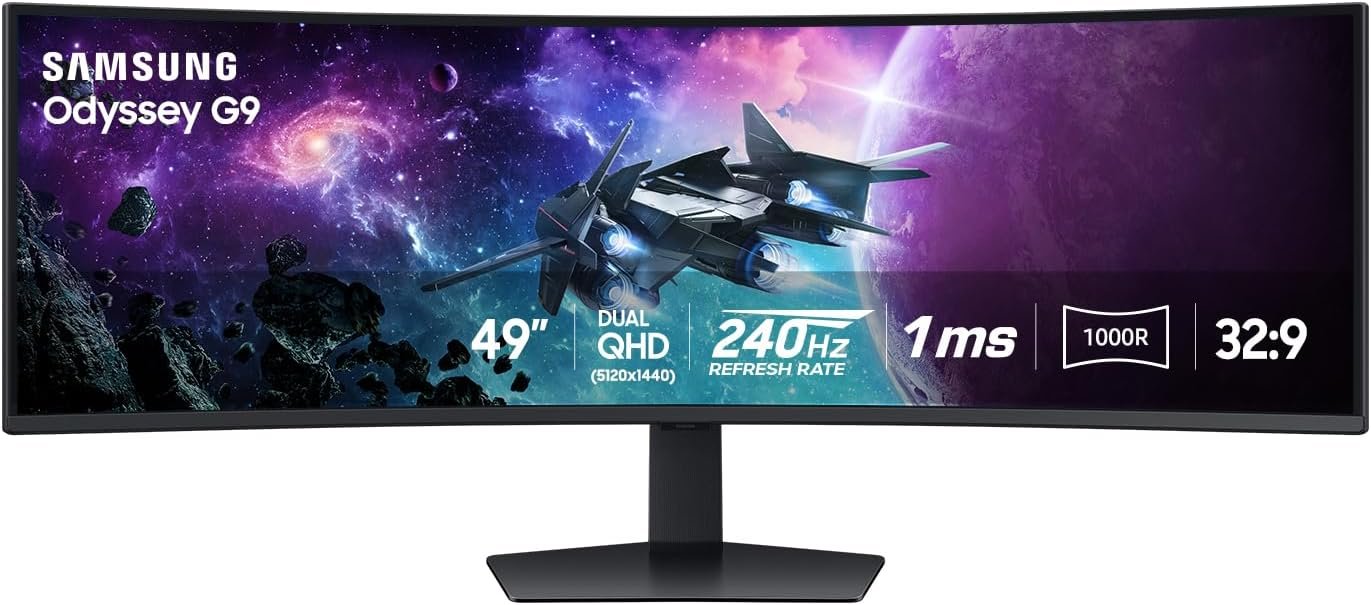Experience Ultimate Gaming with the Samsung 49" Odyssey G9: A Review of Features and Performance