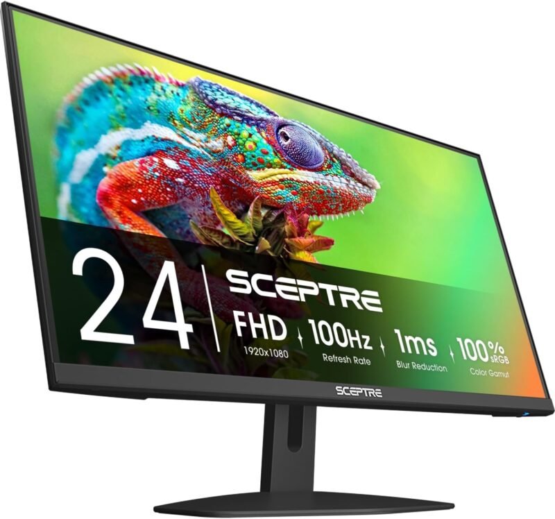 Experience Unmatched Gaming with the Sceptre 24-Inch 100Hz Monitor: Review & Recommendations