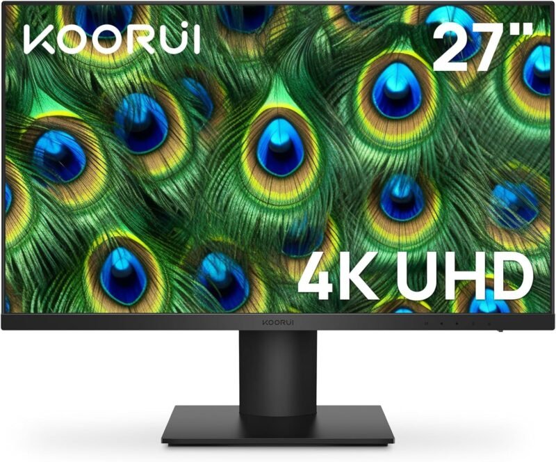 Experience Visual Perfection: KOORUI 27 Inch 4K UHD Monitor Review