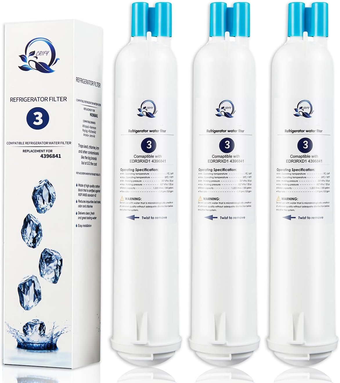Freshen Up Your Fridge: A Review of the 4396841 Water Filter Replacement