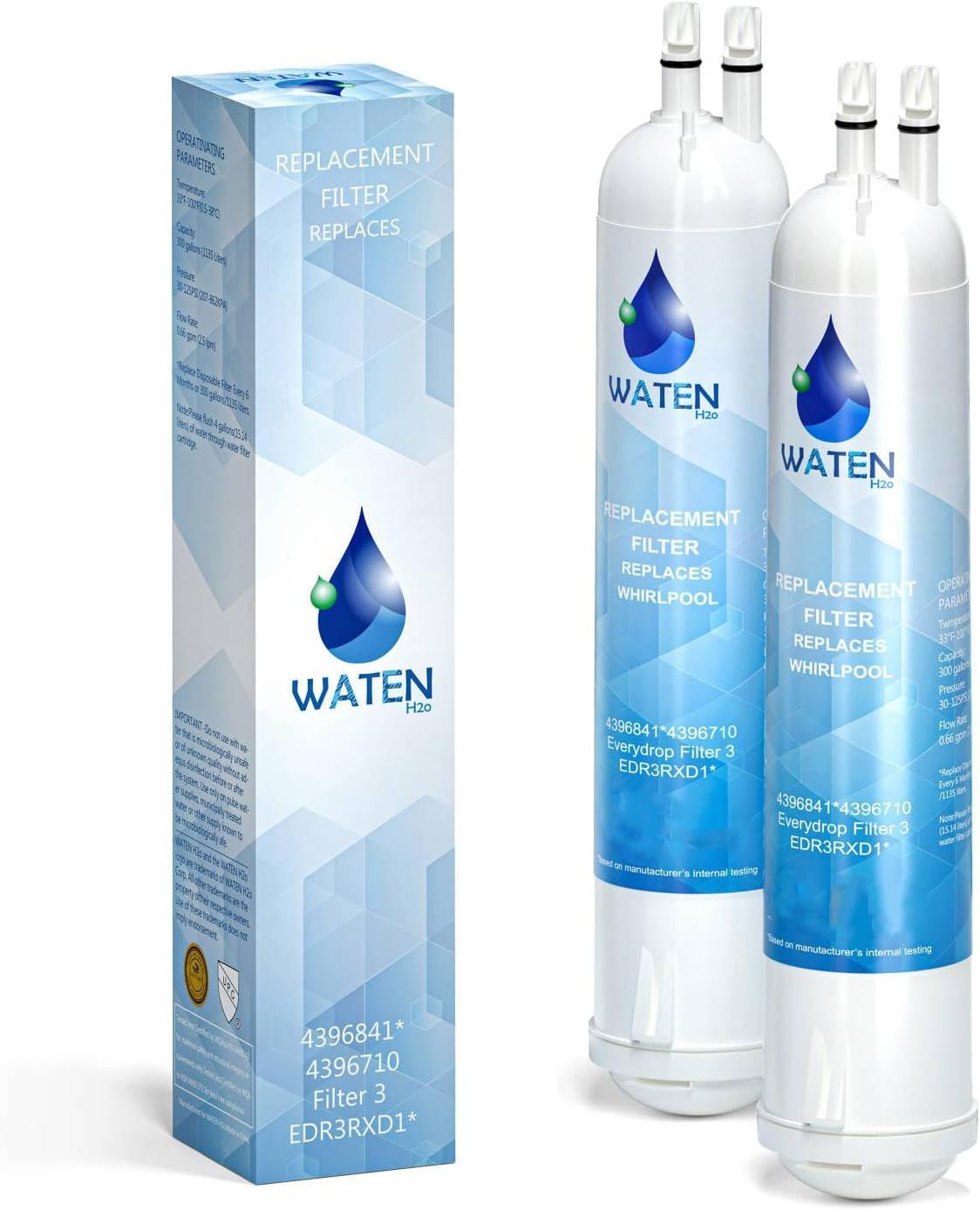 Get Fresh Water: 4396841 Compatible Water Filter 2-Pack Review