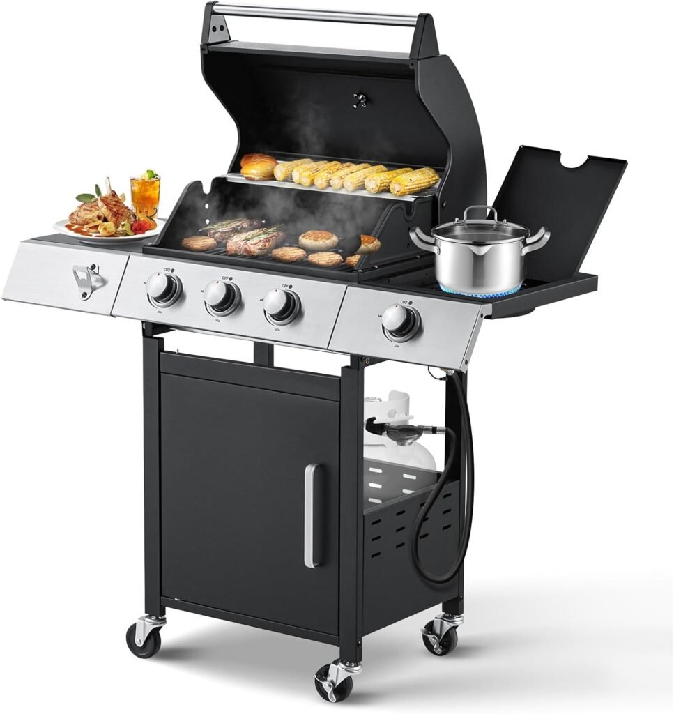 Grill Master’s Choice: MELLCOM 3-Burner BBQ Review & Recommendations