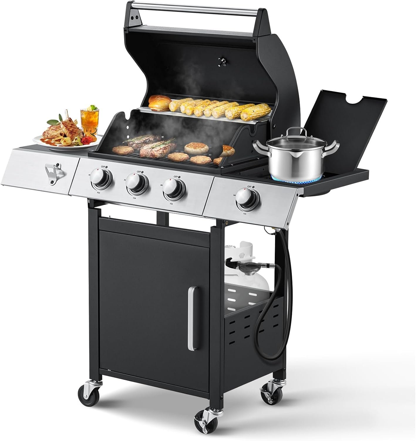 Grill Master’s Choice: MELLCOM 3-Burner BBQ Review & Recommendations
