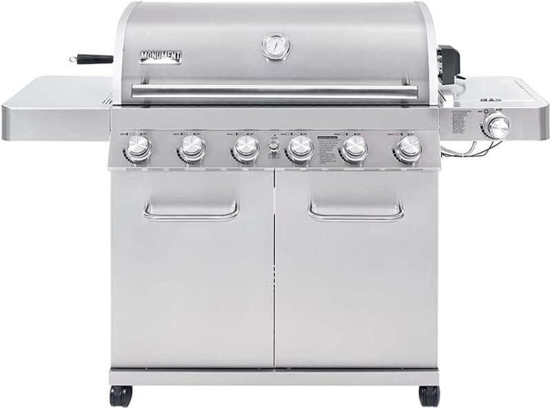Grill Master’s Dream: Monument Grills 77352 - A Review of the Ultimate 6-Burner Propane Grill