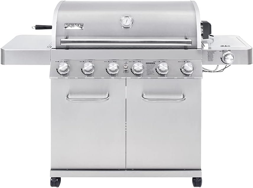 Grill Master’s Dream: Monument Grills 77352 - A Review of the Ultimate 6-Burner Propane Grill