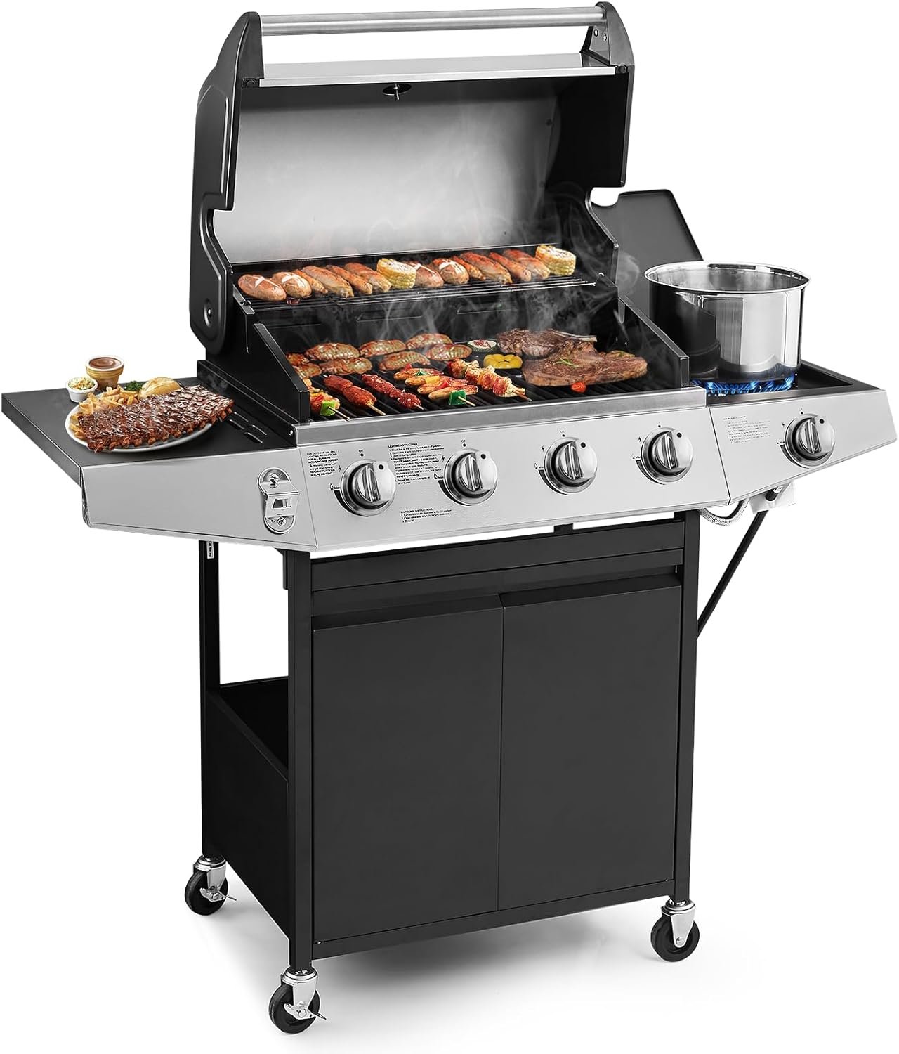 Grill Master’s Dream: The Ultimate 4-Burner Propane BBQ Reviewed!
