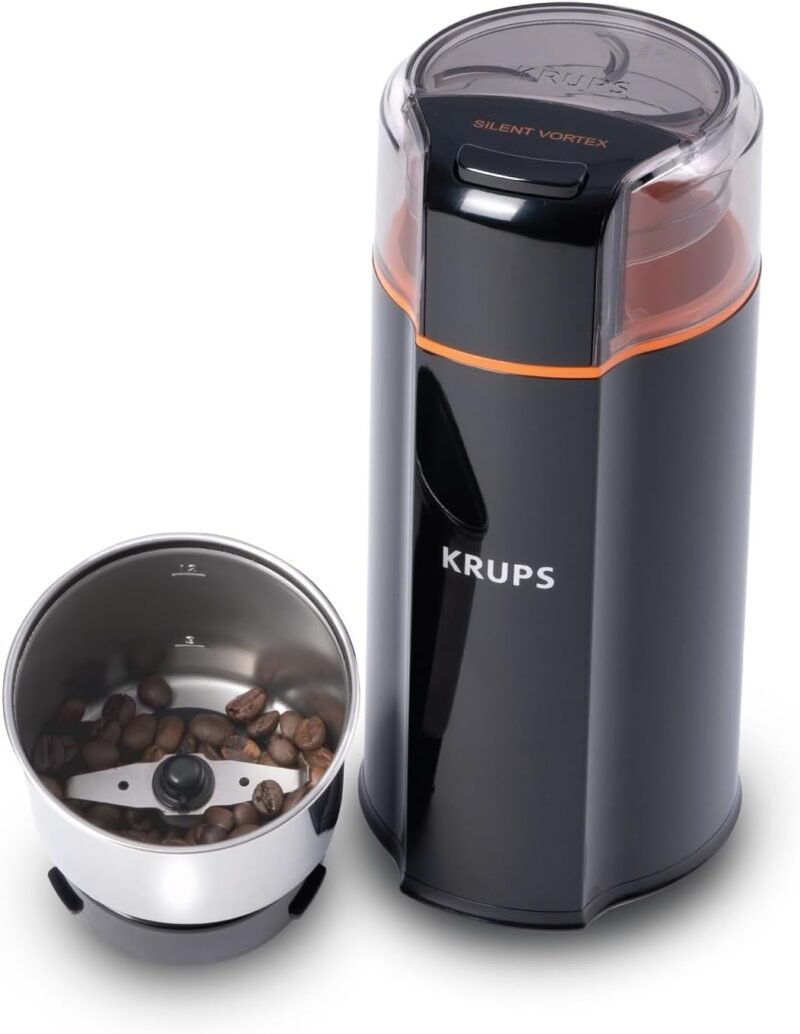 Grind Quietly and Efficiently: The KRUPS Silent Vortex Coffee Grinder Review