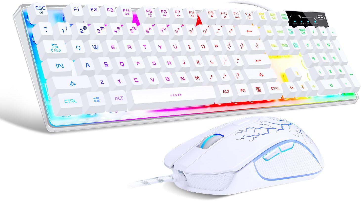 Illuminate Your Game: Review of the K1 RGB Keyboard and Mouse Combo
