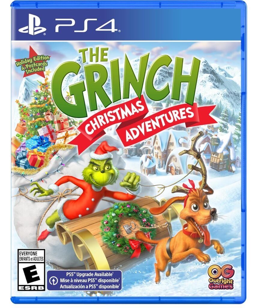 Join The Grinch in a Festive Christmas Adventure on PS4!
