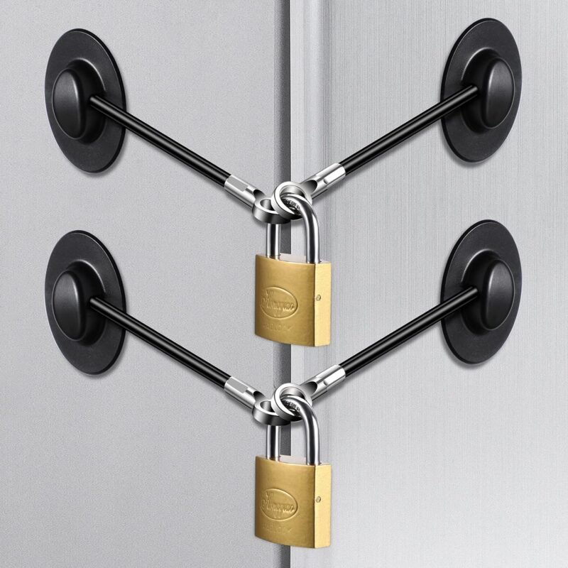 Keep Your Food Safe: Top 4 Pack Fridge Locks Reviewed!