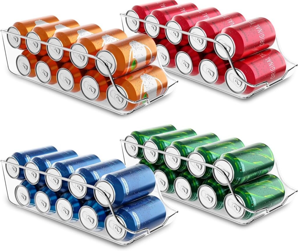 Keep Your Fridge Tidy: Utopia Kitchen Clear Soda Can Organizer Review