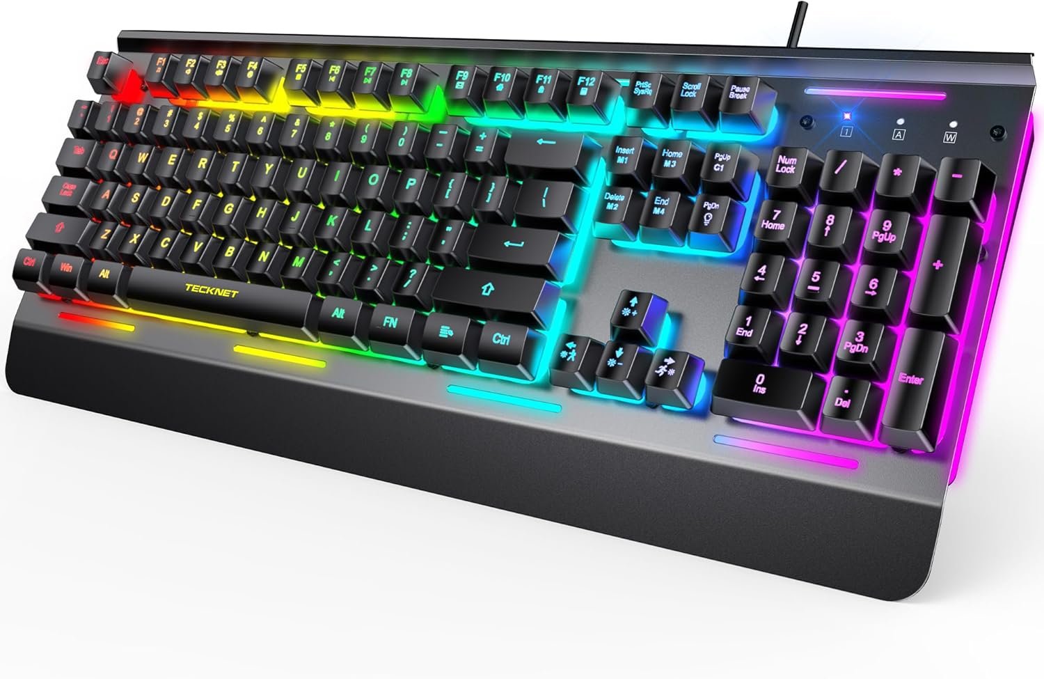 Level Up Your Game: TECKNET RGB Gaming Keyboard Review