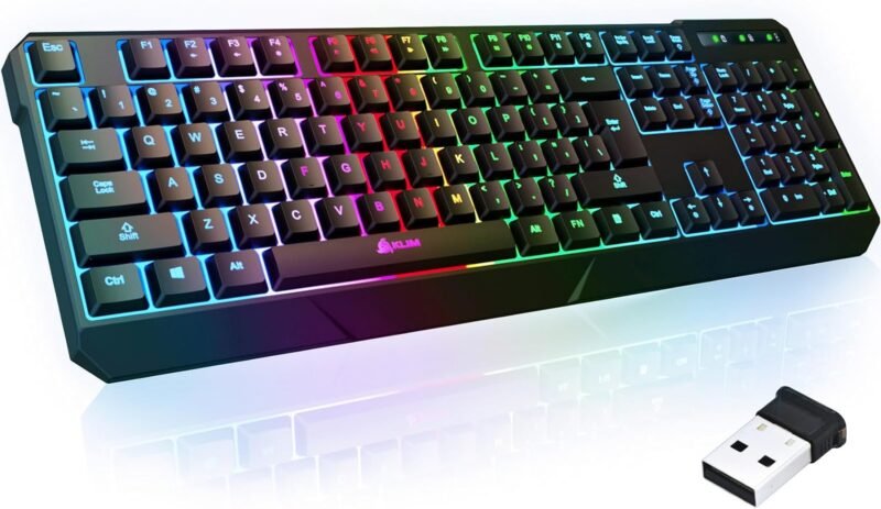 Level Up Your Gaming: KLIM Chroma Wireless RGB Keyboard Review