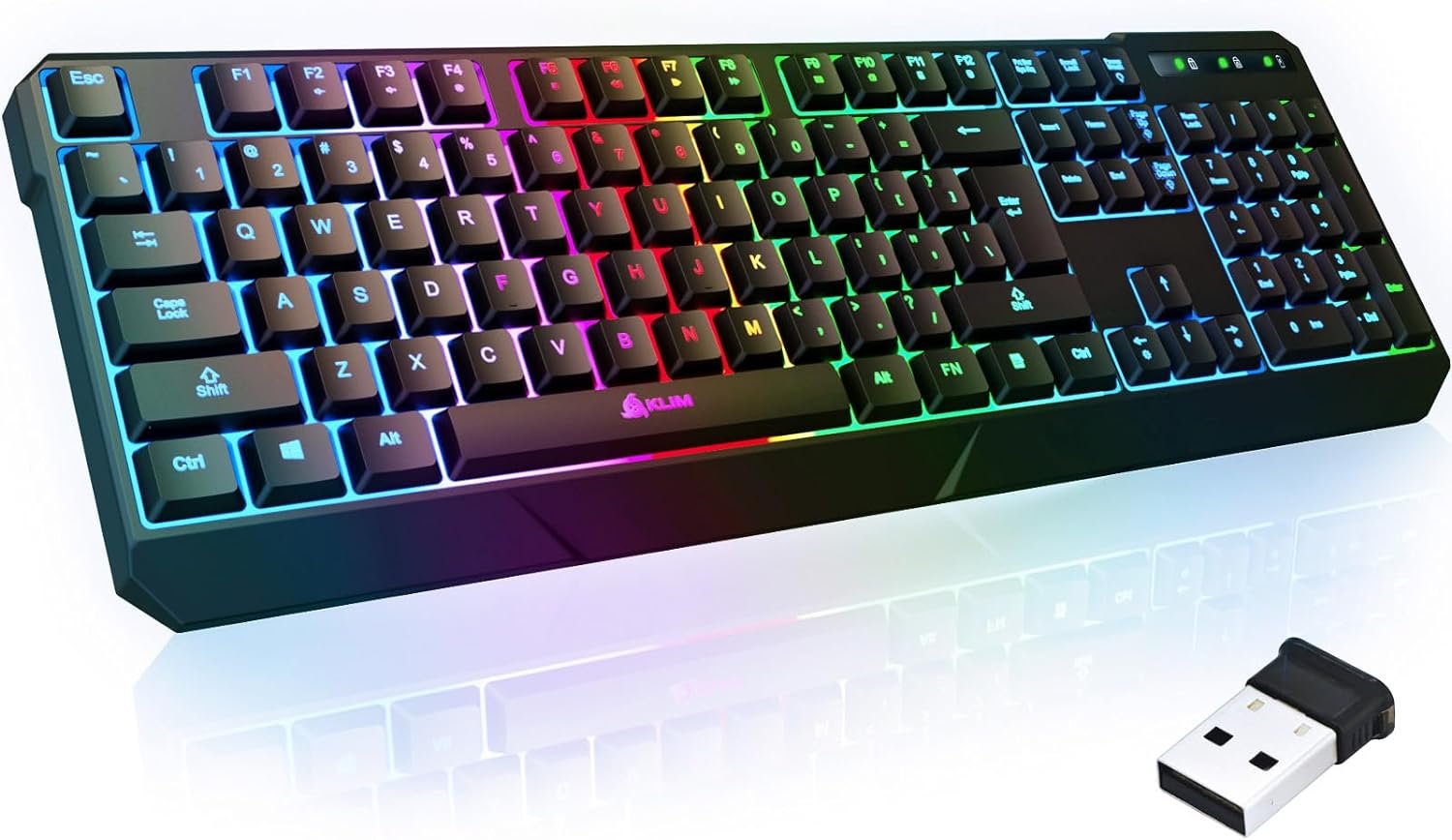 Level Up Your Gaming: KLIM Chroma Wireless RGB Keyboard Review