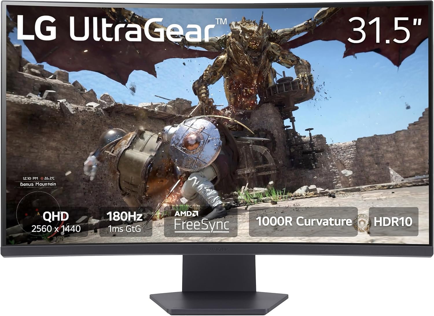 Level Up Your Gaming: LG 32GS60QC-B Curved Monitor Review