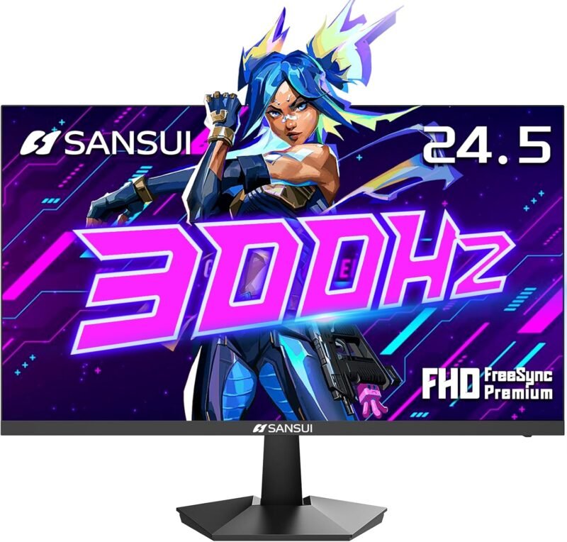 Level Up Your Gaming: The Ultimate Review of the SANSUI 24.5" 300Hz Monitor