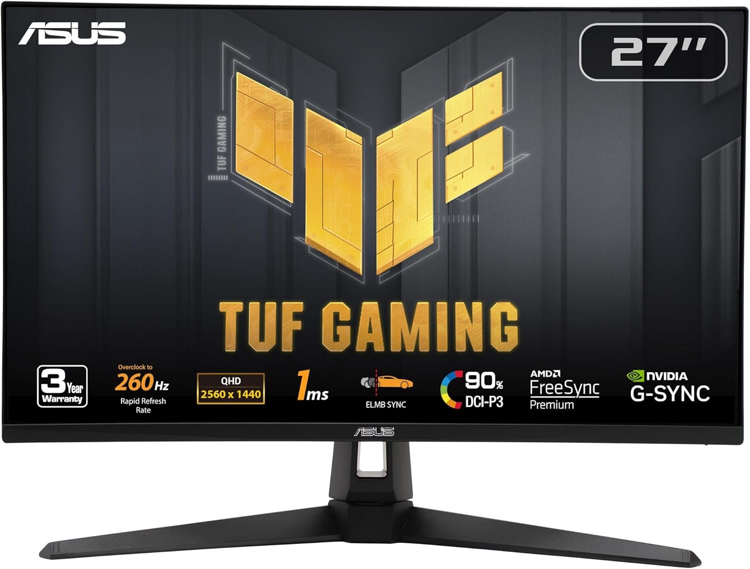 Level Up Your Gaming with the ASUS TUF 27” 1440P Monitor: A Review