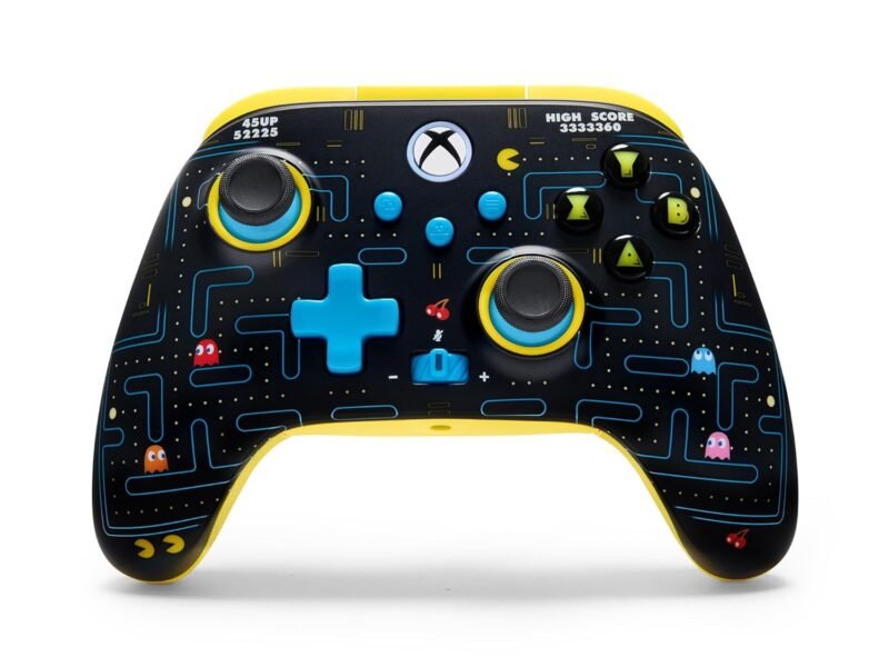 Level Up Your Gaming with the PowerA PAC-MAN Wireless Controller for Xbox!