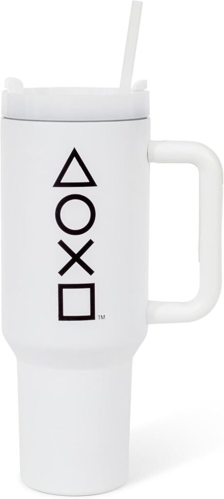 Level Up Your Hydration: Pyramid America's PlayStation Controller Icons Tumbler Review