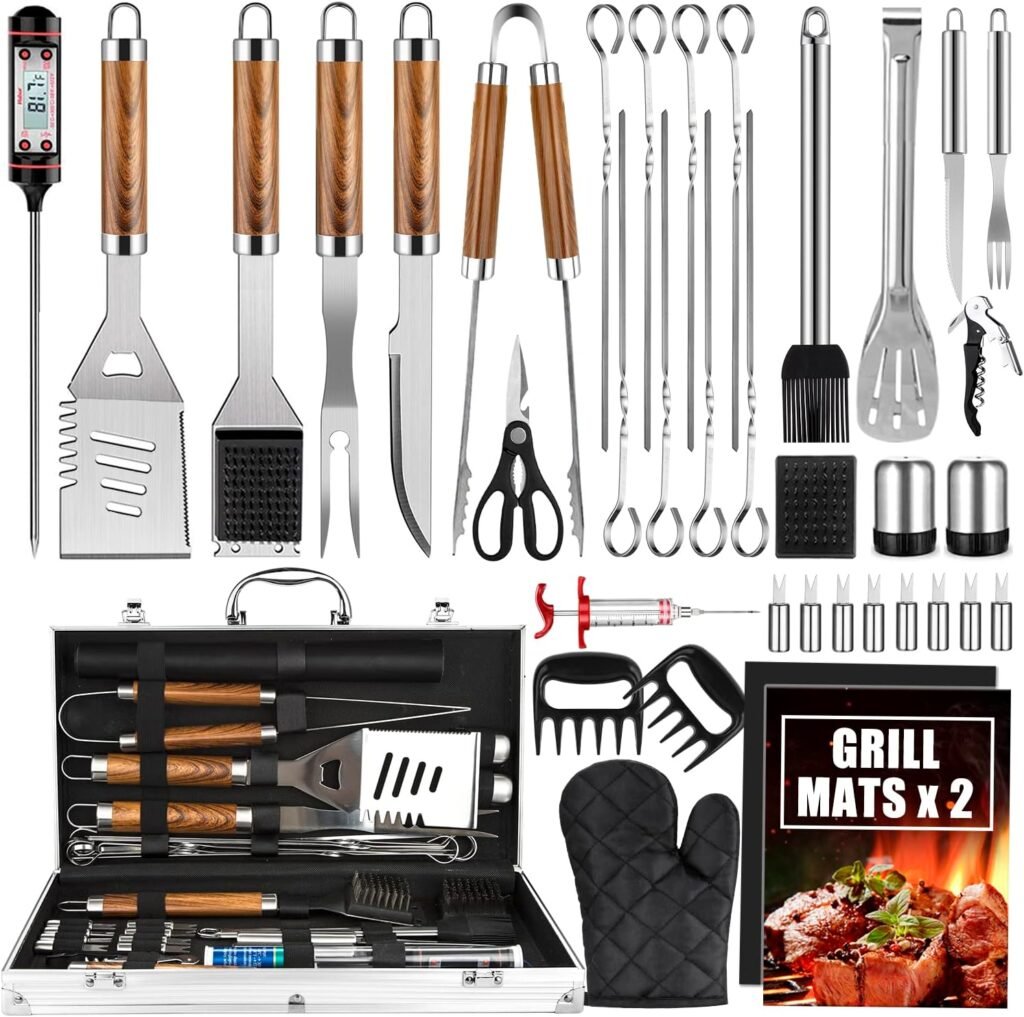 Master the Grill: Essential 38-Piece BBQ Accessories Set Review!