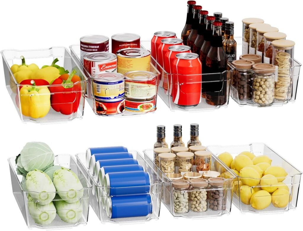 Maximize Your Fridge Space: Must-Have 8-Pack Organizer Bins Review