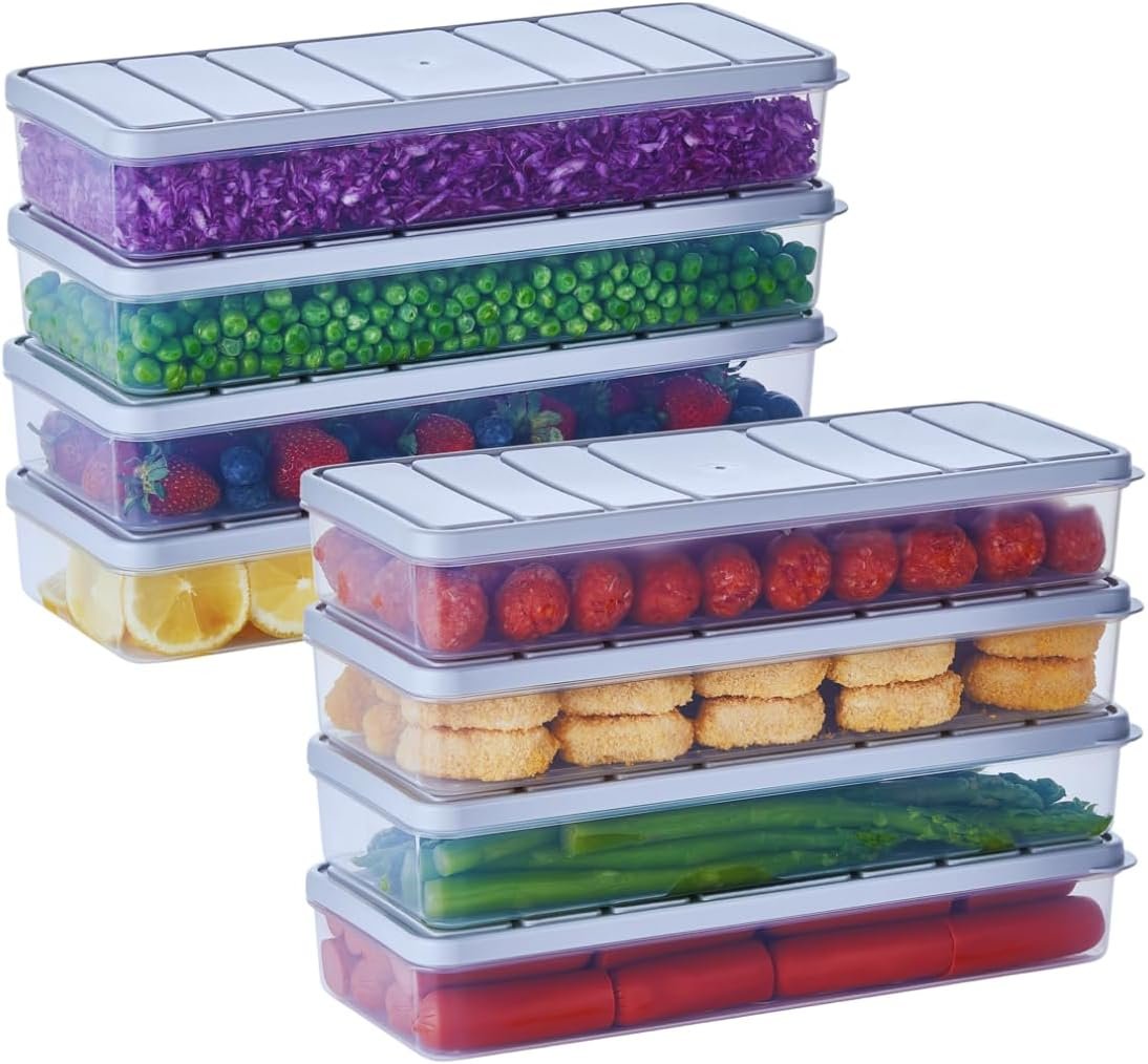 Maximize Your Kitchen Space: Review of 8-Piece Food Storage Container Set