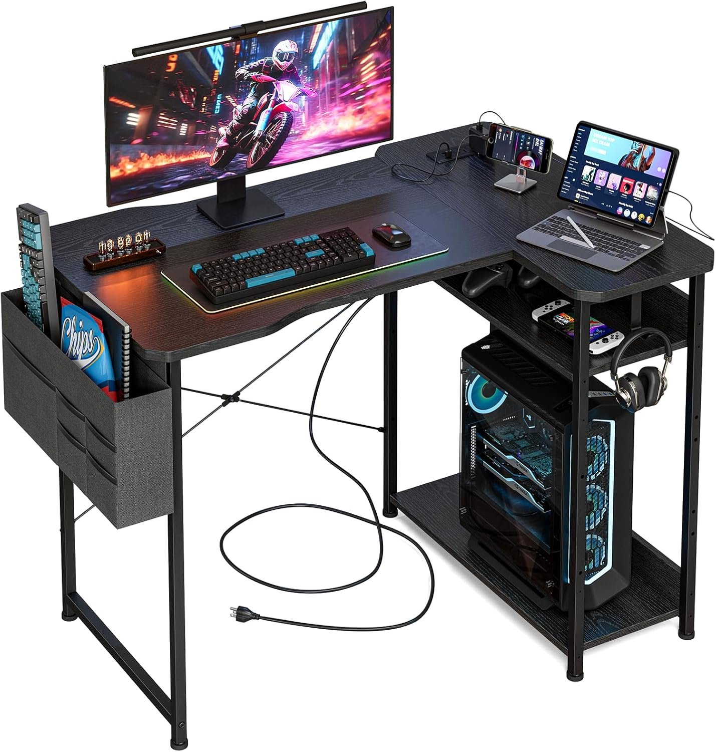 Maximize Your Setup: Review of the 40-Inch L Shaped Small Gaming Desk