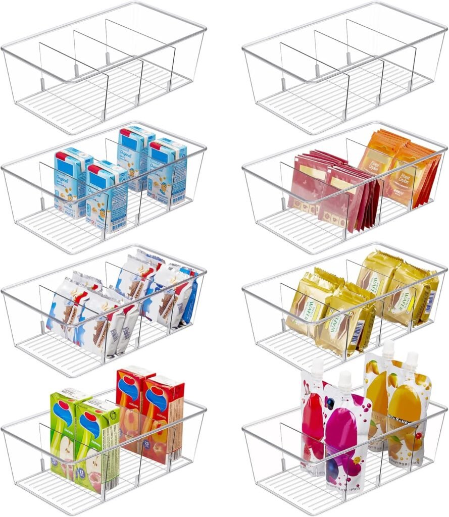 Maximize Your Space: A Review of Vtopmart's 8 Pack Food Storage Organizer Bins