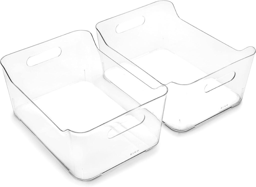 Maximize Your Space: BINO Clear Storage Bins Review